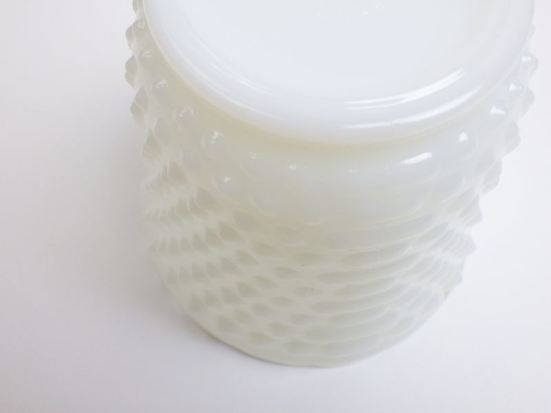 アメリカ ファイヤキング　 ボブネイルゴブレット6つ White hobnail アメリカ ファイヤキング ボブネイルゴブレット6つ White hobnail