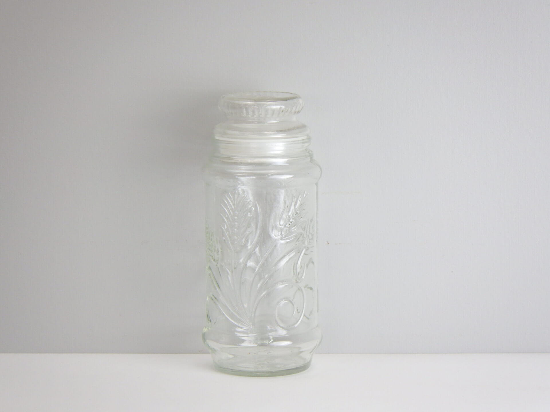 PLANTERS” Mr.Peanuts Vintage Glass Jar プランターズ ミスター