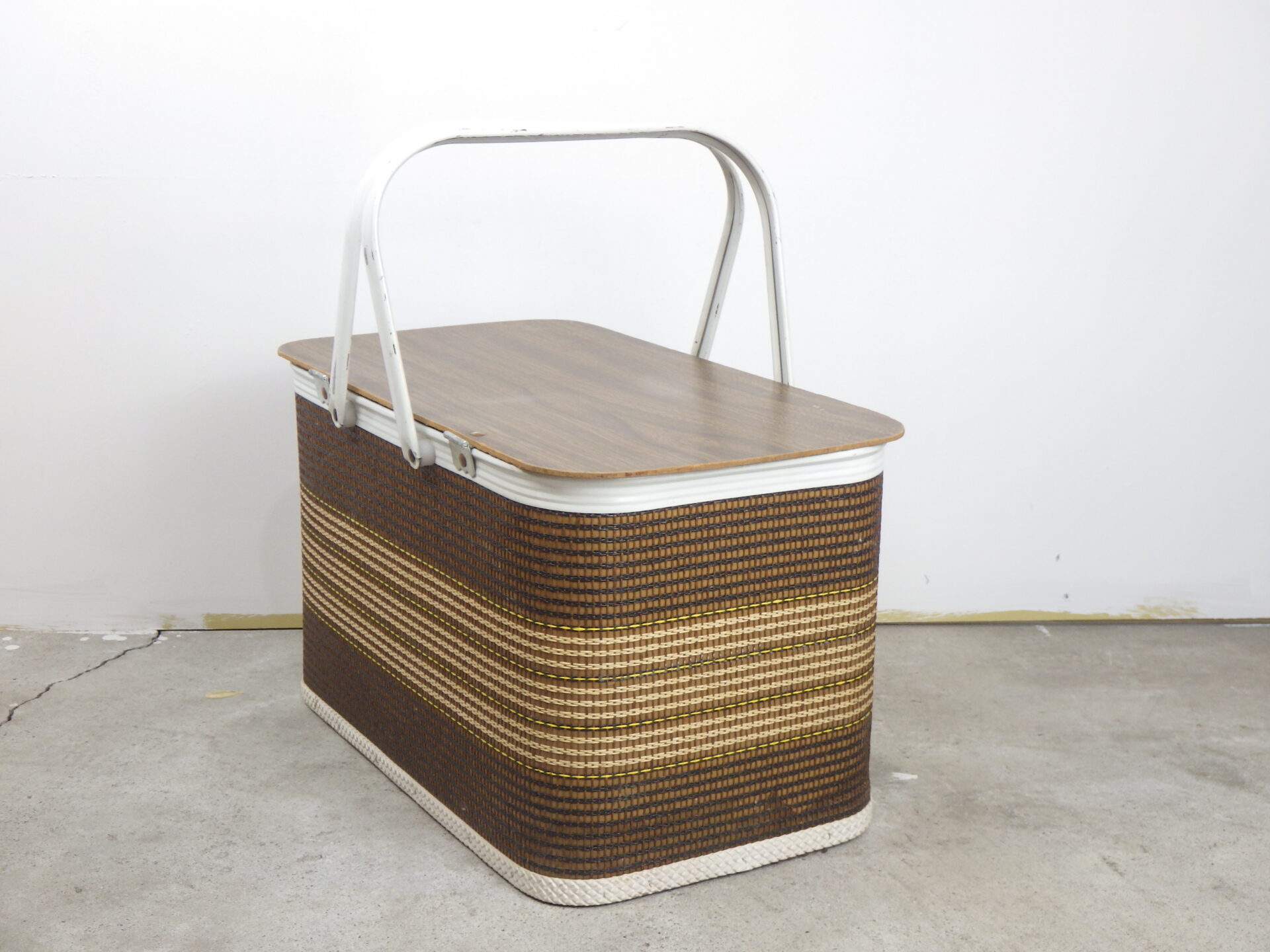 【USA vintage】Pardee s ピクニック　バスケット USA vintage】Pardee Homes Picnic Basket ピクニック