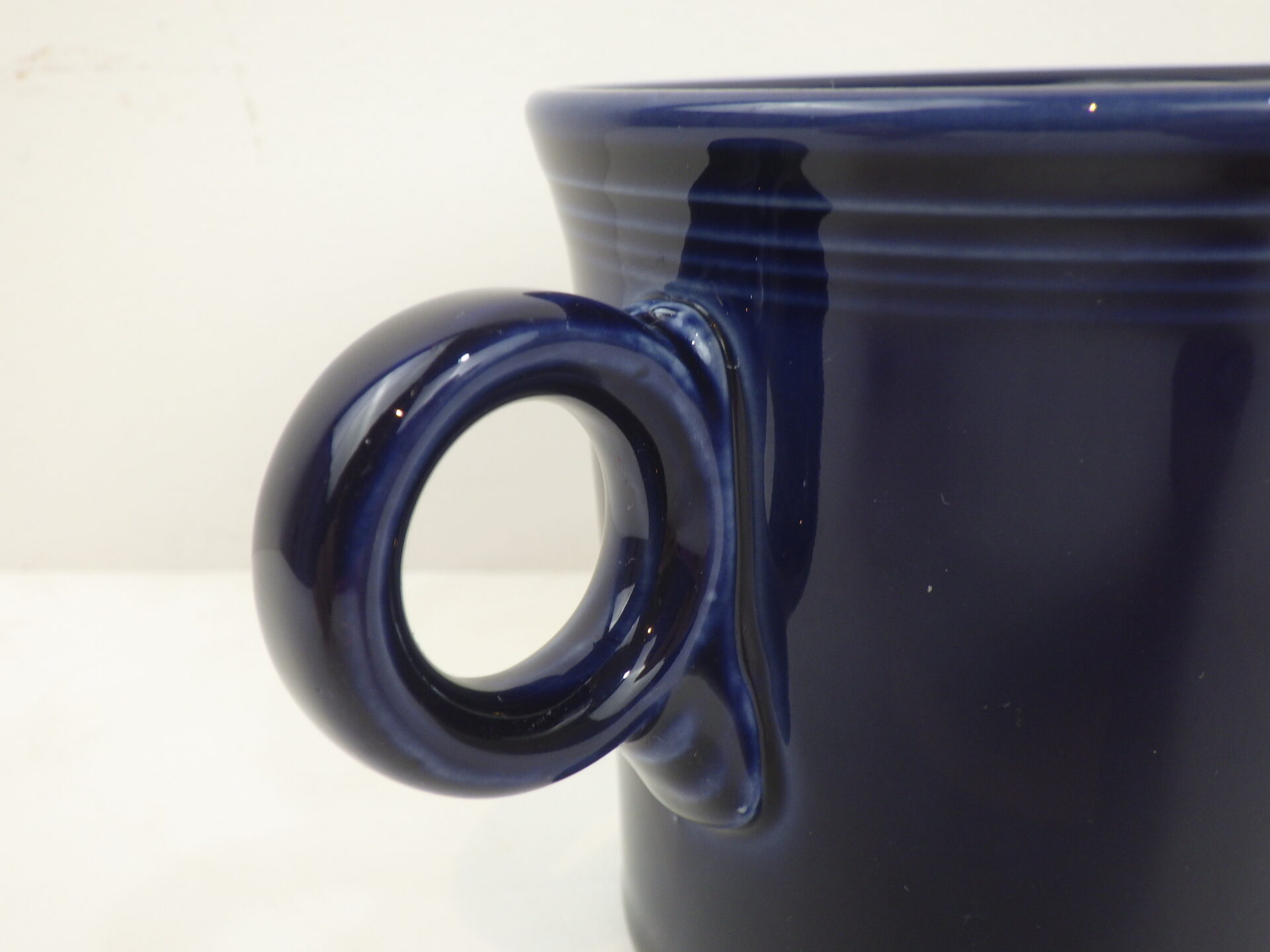 フィエスタ USA製 コバルトブルー マグカップ 4個セットンテージ 陶器 フィエスタ USA製 コバルトブルー マグカップ 4個セットンテージ