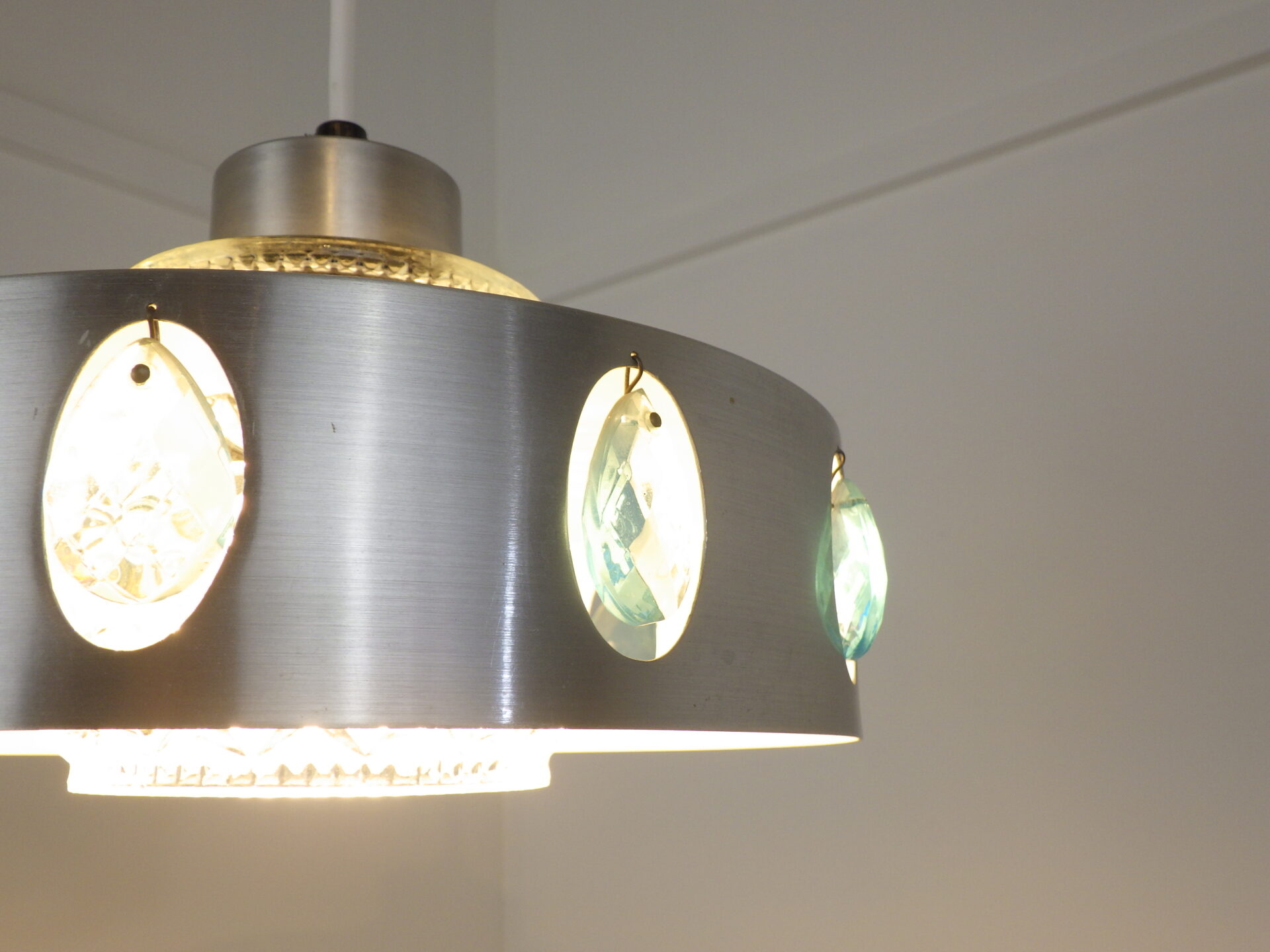 Vitrika” Vintage Glass Pendant Lamp Denmark ヴィトリカ
