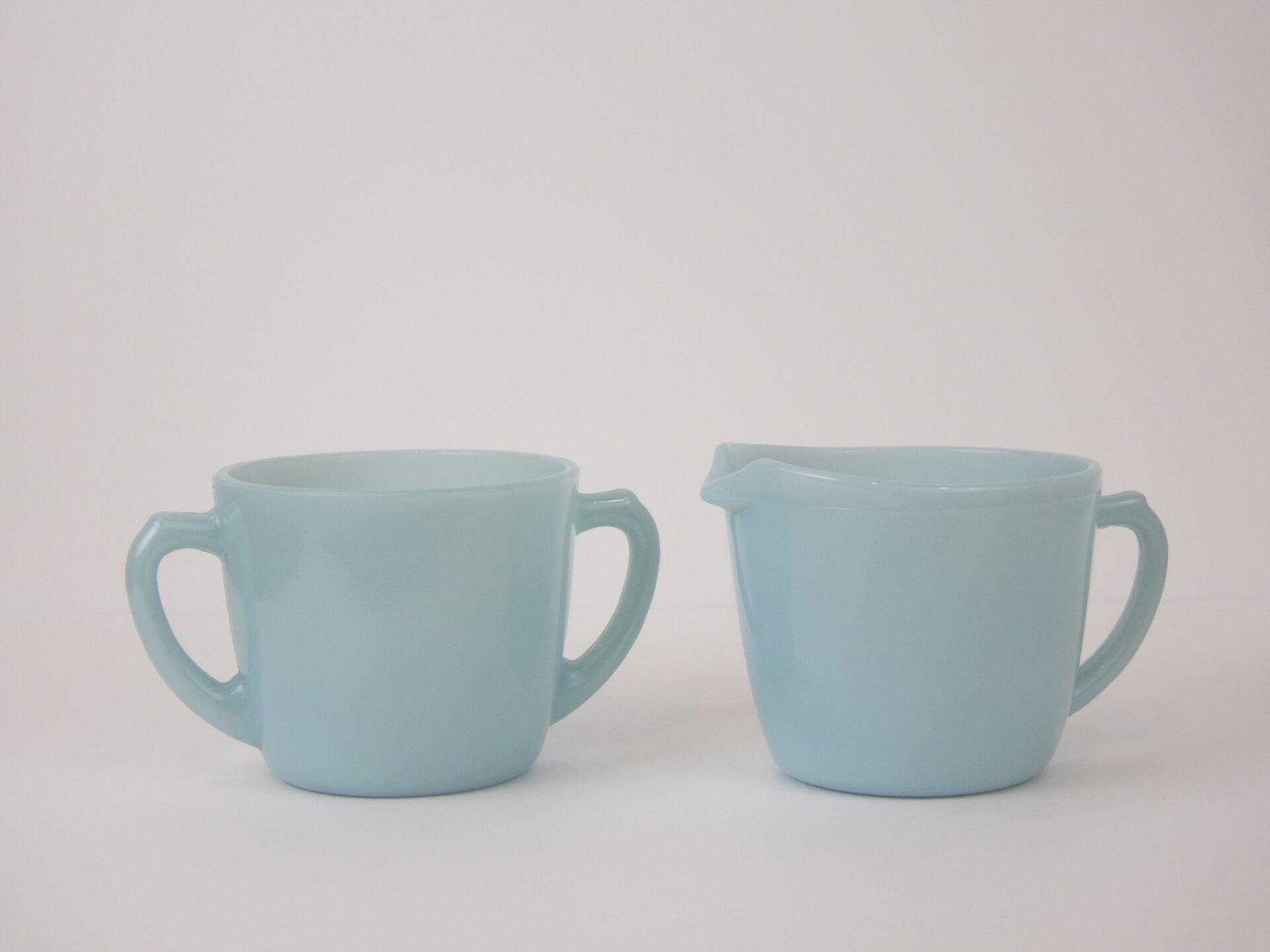 Fire-King   ファイヤーキング　ターコイズブルー　23cmプレート６枚 Fire king” Turquoise Blue S&C ファイヤーキング ターコイズ