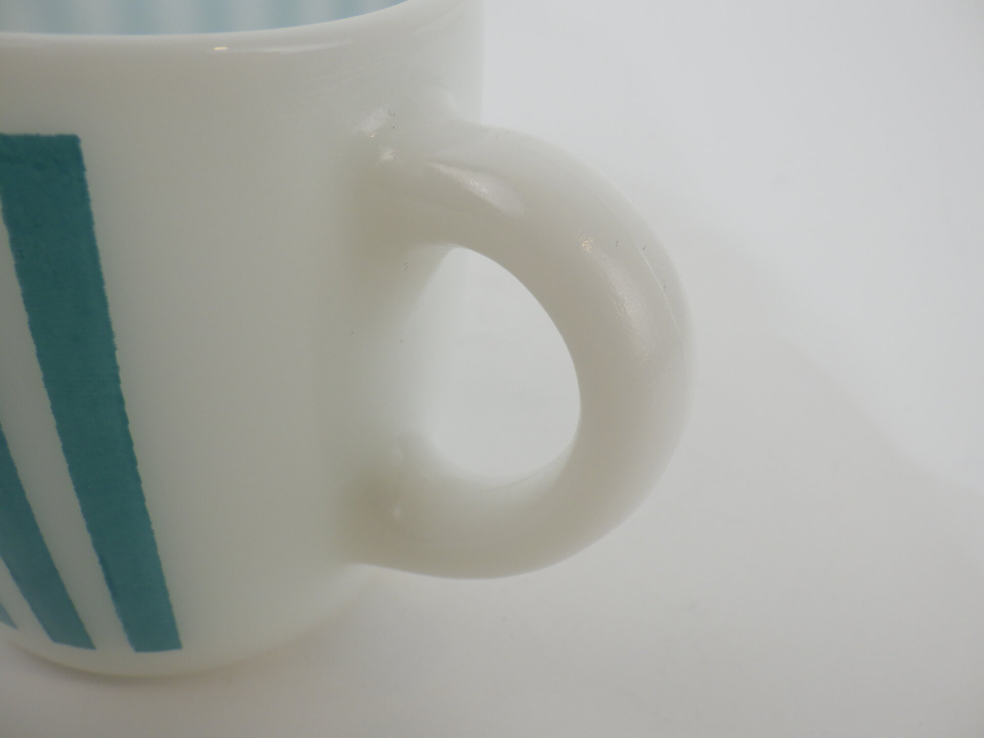 Hazel-Atlas” Candy Stripe Mug ヘーゼルアトラス キャンディ