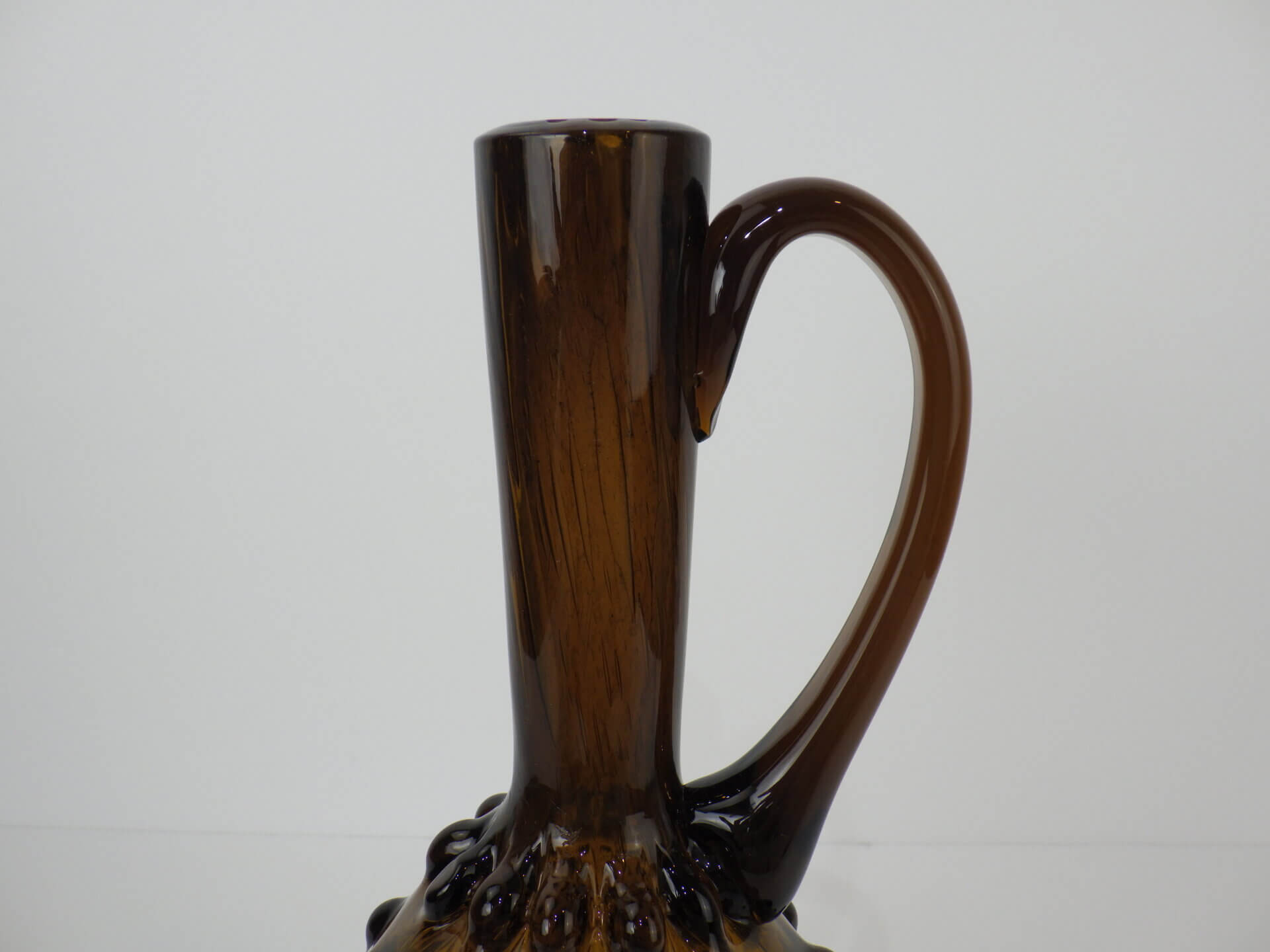 ヴィンテージ　ガラス　オブジェ　花瓶 Vintage Art Glass Vase（H24cm）ビンテージ ガラス フラワーベース